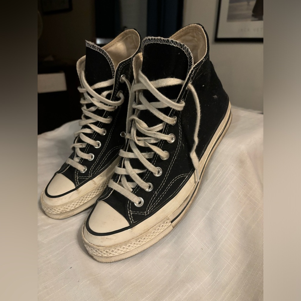 Black Converse chuck 70s